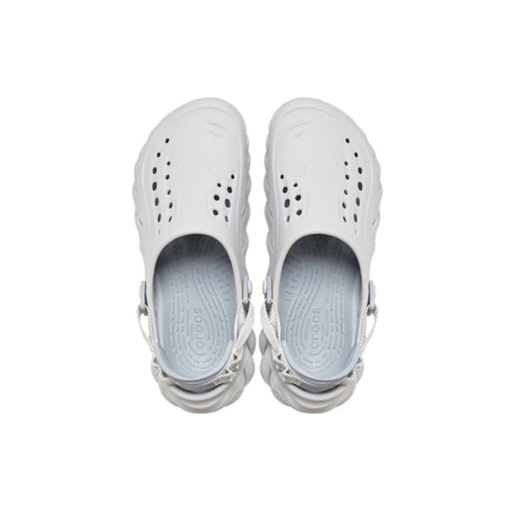 Crocs Echo Clog Mens Casual Clogs Gray 207937-1FT NEW Multi Sz - Picture 3 of 7